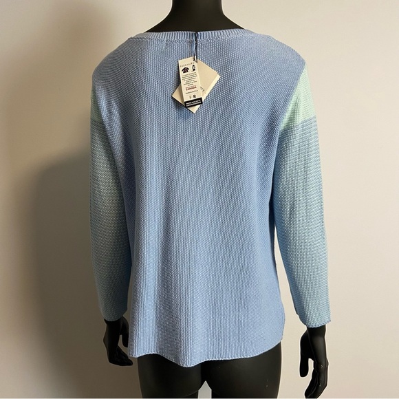 ☁️ NWT COTTON COUNTRY/ BLUE PULLOVER - Picture 2 of 8